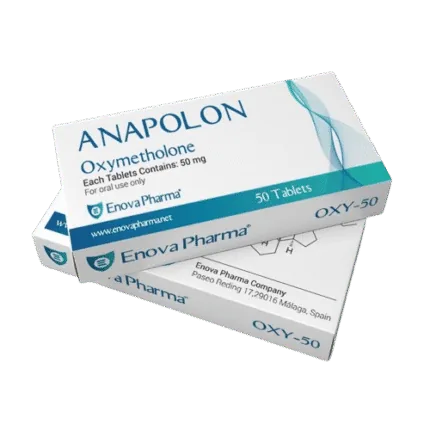Enova Pharma Oxymethalone (Anapolon) 50 MG 100 TABLET Anapolon, Tablet Steroidler