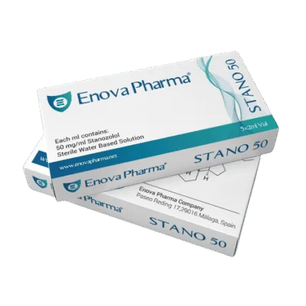 Enova Pharma Stanozolol Winstrol 50 MG 10 ML Enjeksiyon Steroidler, Winstrol Depot