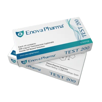 Enova Pharma Testosteron Cypionate 200 MG 10 ML Enjeksiyon Steroidler, Testosterone Cypionate