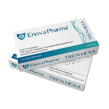 Enova Pharma Trenbolone Hexa 100 MG 10 ML Enjeksiyon Steroidler, Trenbolone Hexa. (Parabolan)