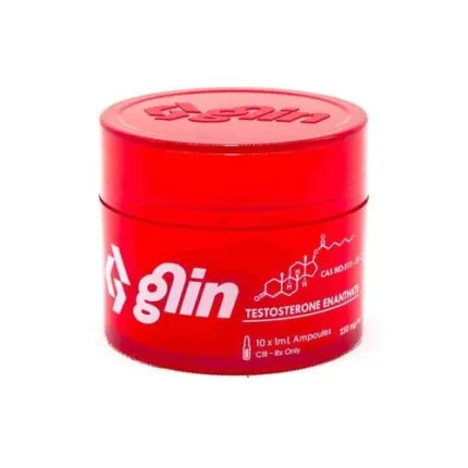 Glin Pharma Testosterone Enanthate 250 MG 10 ML Enjeksiyon Steroidler, Testosterone Enanthate