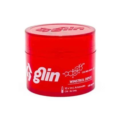 Glin Pharma Winstrol Stanozolol Depot 100 MG 10 ML Enjeksiyon Steroidler, Winstrol Depot