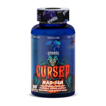 GRIMLABS CURSED Rad-140 10mg 60 SERVINGS RAD-140 Testolone, Sarms