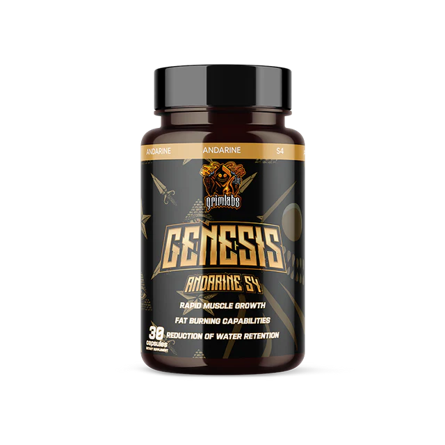 grimlabs genesis s4 andarine 25mg 30 servings GRIMLABS GENESIS S4 (ANDARINE) 25mg 30 SERVINGS S-4 Andarine, Sarms