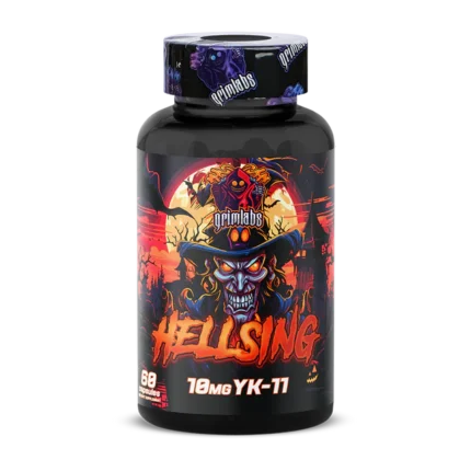 GRIMLABS HELLSING YK-11 10 MG 60 SERVINGS MYOSTATIN INHIBITOR Sarms, Yk-11 Myostatin