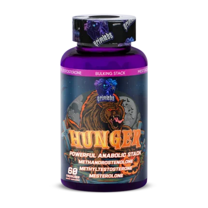 GRIMLABS HUNGER POWERFUL ANABOLIC STACK 60 Caps Sarms