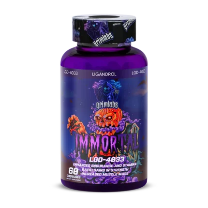 GRIMLABS IMMORTAL LGD-4033 (LIGANDROL) 5mg 60 SERVINGS LGD-4033 Ligandrol, Sarms