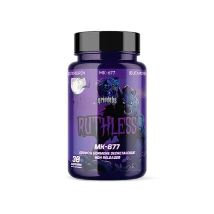 GRIMLABS RUTHLESS MK-677 12.5 mg 30 CAPS MK-677 Ibutamoren, Sarms, Trenbolone Acetate