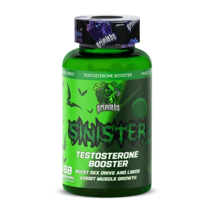 GRIMLABS SINISTER TESTOSTERONE BOOSTER 60 SERVINGS Sarms