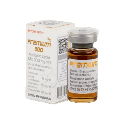İron Pharma Anabolik Kür Mix. (Bulk) 300MG 10ML Enjeksiyon Steroidler