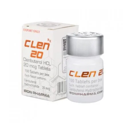 İron Pharma Clenbuterol 20 MCG 100 TABLET Clenbuterol, Tablet Steroidler