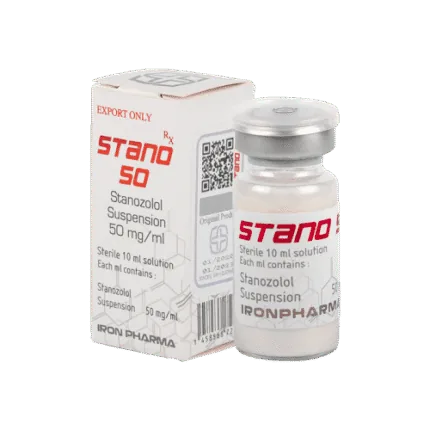 İron Pharma Stanozolol Suspension 50 MG 10 ML Enjeksiyon Steroidler, Winstrol Depot