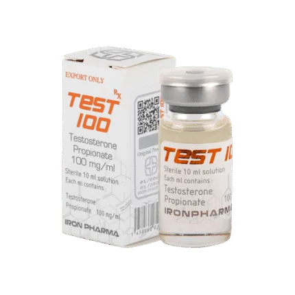 İron Pharma Testosteron Propionate 100 MG 10 ML Enjeksiyon Steroidler, Testosterone Propionate