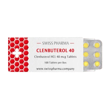 Swiss Pharma Clenbuterol 40 MCG 100 TABLET Clenbuterol, Tablet Steroidler