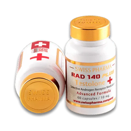 Swiss Pharma RAD 140 Plus Testolone 10mg 60 Kapsül RAD-140 Testolone, Sarms