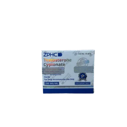 ZPHC Testosteron Cypionate 200 MG 10 ML Enjeksiyon Steroidler, Testosterone Cypionate