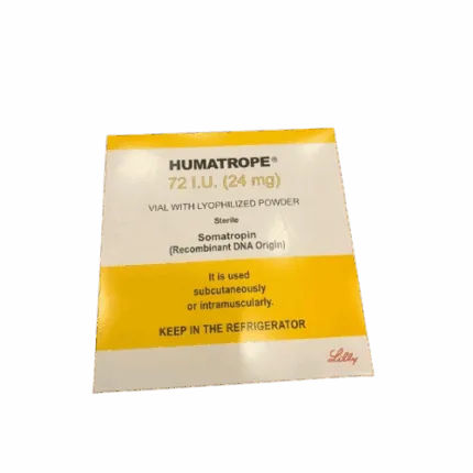 Humatrope 72 IU (24 mg) HGH Growth Hormone Büyüme Hormonu (Growth), Eczane Ürünleri