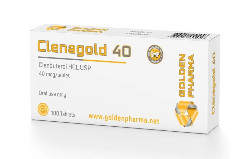 golden pharma clenagold40 clenbuterol 100 tablet Golden Pharma Clenagold40 (Clenbuterol) 100 Tablet Clenbuterol