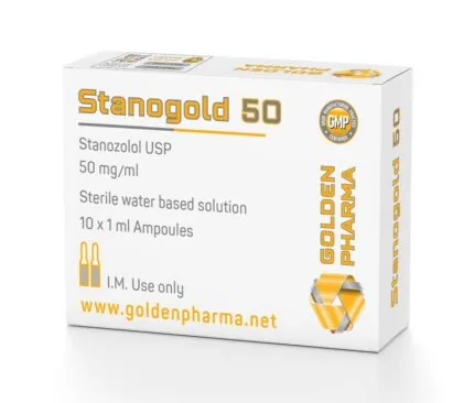 Golden Pharma Stanogold 50 (Winstrol) 10 ML Winstrol Depot