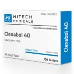 Hitech Medicals Clenabol (Clenbuterol) 40mcg 100Tablet Clenbuterol