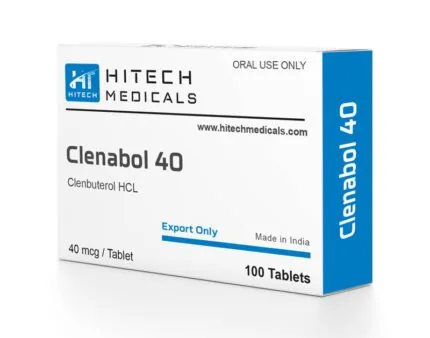 Hitech Medicals Clenabol (Clenbuterol) 40mcg 100Tablet Clenbuterol