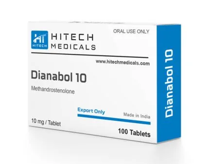 Hitech Medicals Dianabol 10mg 100Tablet Dianabol
