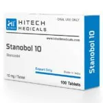 Hitech Medicals Stanabol (Winstrol) 10 Mg 100 Tablet Winstrol Tablet