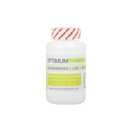 Optimum Pharma Bulkesteron / LGD 4033 + MK677 60 Kapsül LGD-4033 Ligandrol, MK-677 Ibutamoren