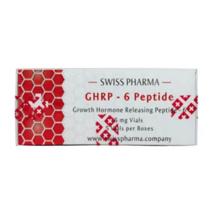 Swiss Pharma GHRP-6 5 mg x 5 vials GHRP-6