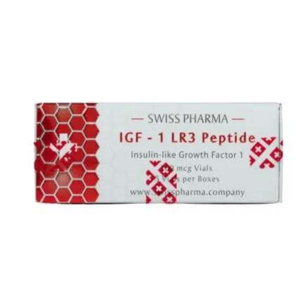 Swiss Pharma IGF-1 LR3 100 mcg x 5 Vials IGF-1 LR3