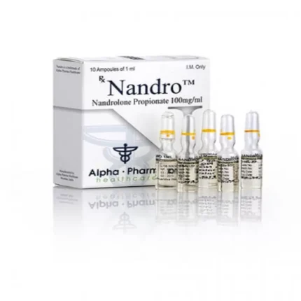 Alpha Pharma Nandrolone Propionate 100mg NPP Nandrolone Phenylpropionate
