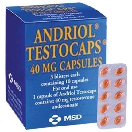 Andriol Testocaps 40mg 30 Kapsul (Oral testo) Methyltestosterone