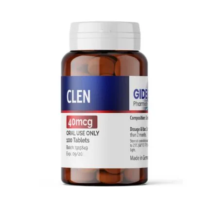 Gideon Pharma Clenbuterol 40mcg 100 Tablet Clenbuterol