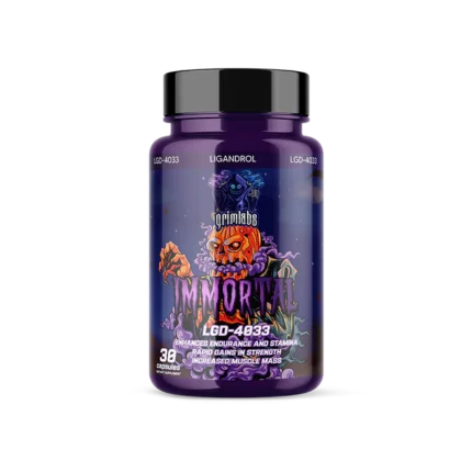 GRIMLABS IMMORTAL LGD-4033 (LIGANDROL) 5mg 30 SERVINGS LGD-4033 Ligandrol, Sarms