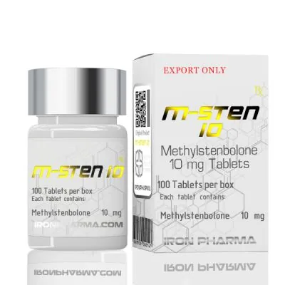 Iron Pharma M-STEN 10mg Testosterone Cypionate, Testosterone Enanthate