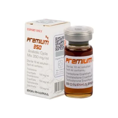 Iron Pharma PREMIUM350 10ml Masteron, Testosterone Propionate, Trenbolone Acetate