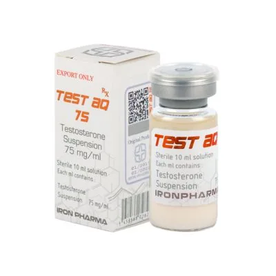 Iron Pharma TESTOSTERON AQ 75 10ml Testosterone Propionate