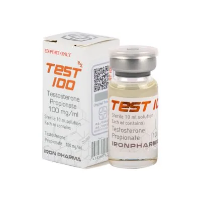 Iron Pharma TESTOSTERON Propionat 100 Mg 10ml Testosterone Propionate