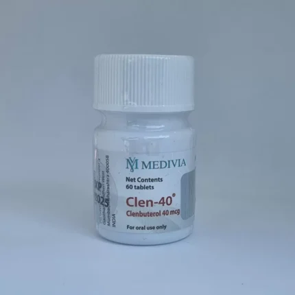 Medivia Pharma Clenbuterol 40mcg 60 Tablet Clenbuterol