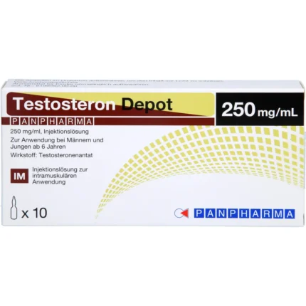 Pan Pharma Testosteron Enanthate 250mg 10 Ampul Testosterone Enanthate