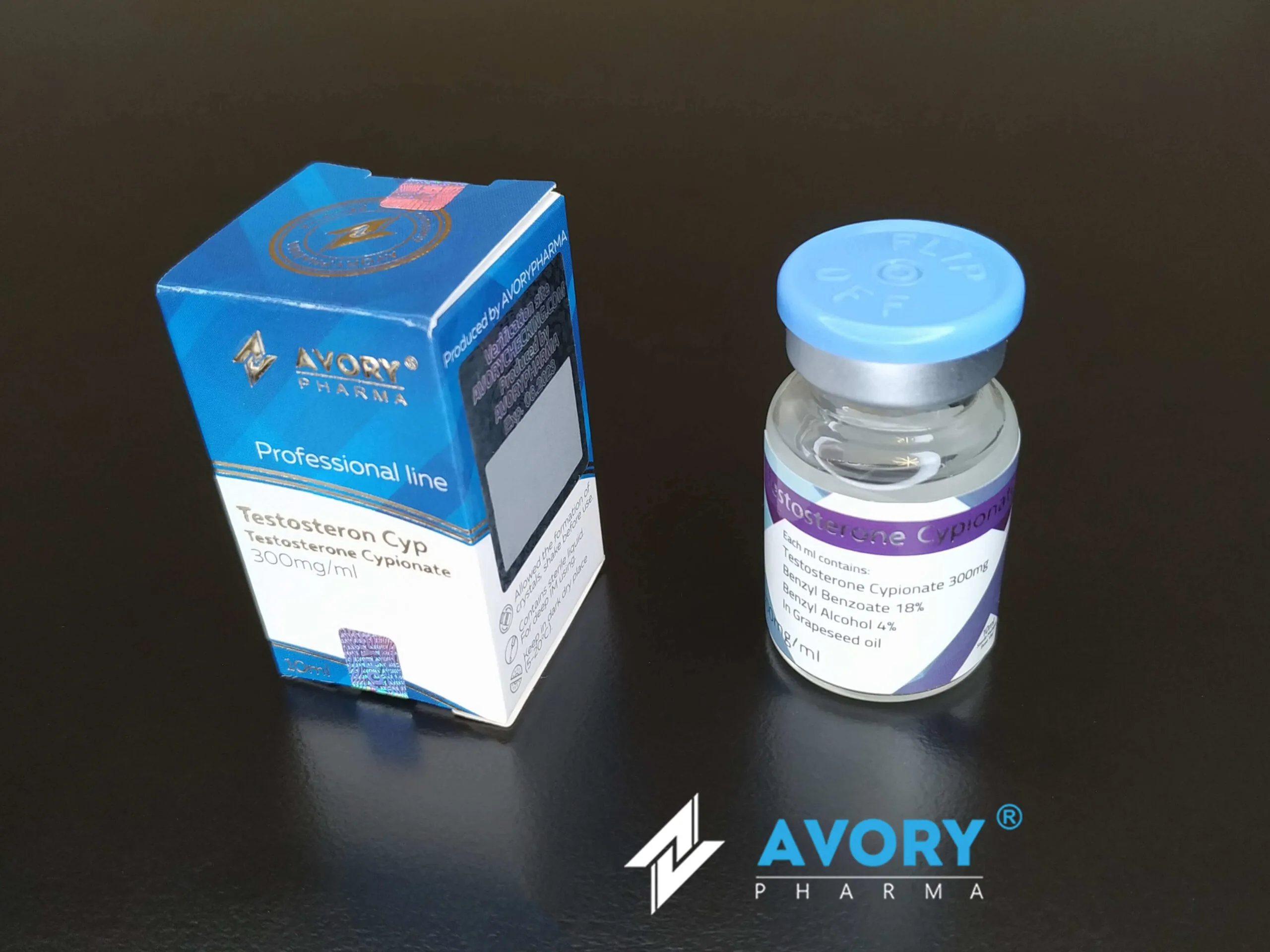 Тестостерон-ципионат-1 Avory Pharma Testosteron Enanthate 300mg 10ml Testosterone Enanthate
