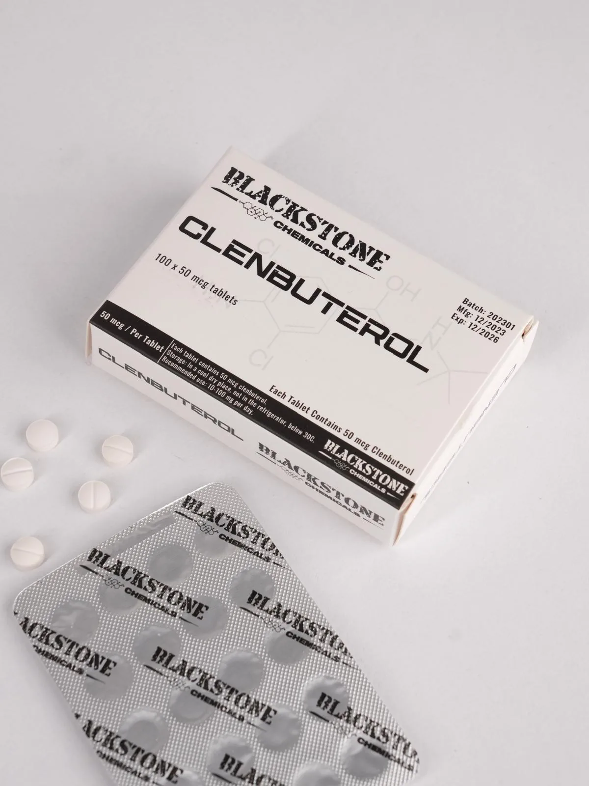 blackstone clenbuterol 50 mcg 100 tablet Blackstone Clenbuterol 50 MCG 100 TABLET Clenbuterol