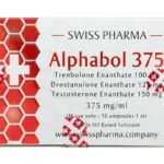 Swiss Pharma Alphabol 375 MG 10 Ml Enjeksiyon Steroidler, Trenbolone Enanthate