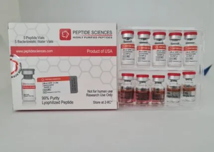 Peptide Sciences Mod GRF (1-29) + Ipamorelin + GHRP-2 (3 mg - 3 mg - 3 mg) – 5 Flakon Eczane Ürünleri