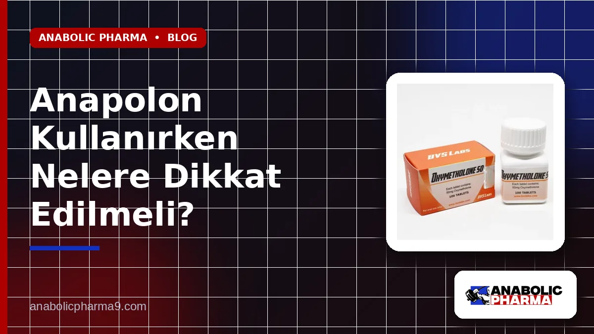 Anapolon Kullanırken Nelere Dikkat Edilmeli?