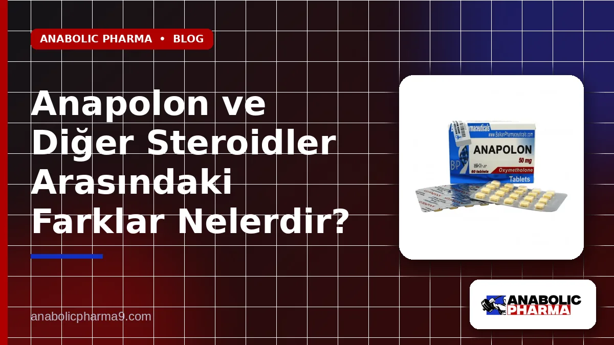 Anapolon ve Diğer Steroidler Arasındaki Farklar Nelerdir? 1 Anapolon ve Diğer Steroidler Arasındaki Farklar Nelerdir?
