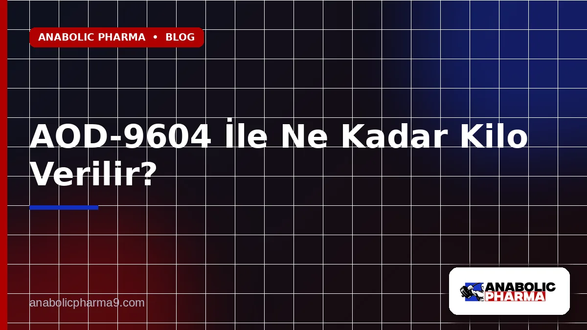 AOD-9604 İle Ne Kadar Kilo Verilir?