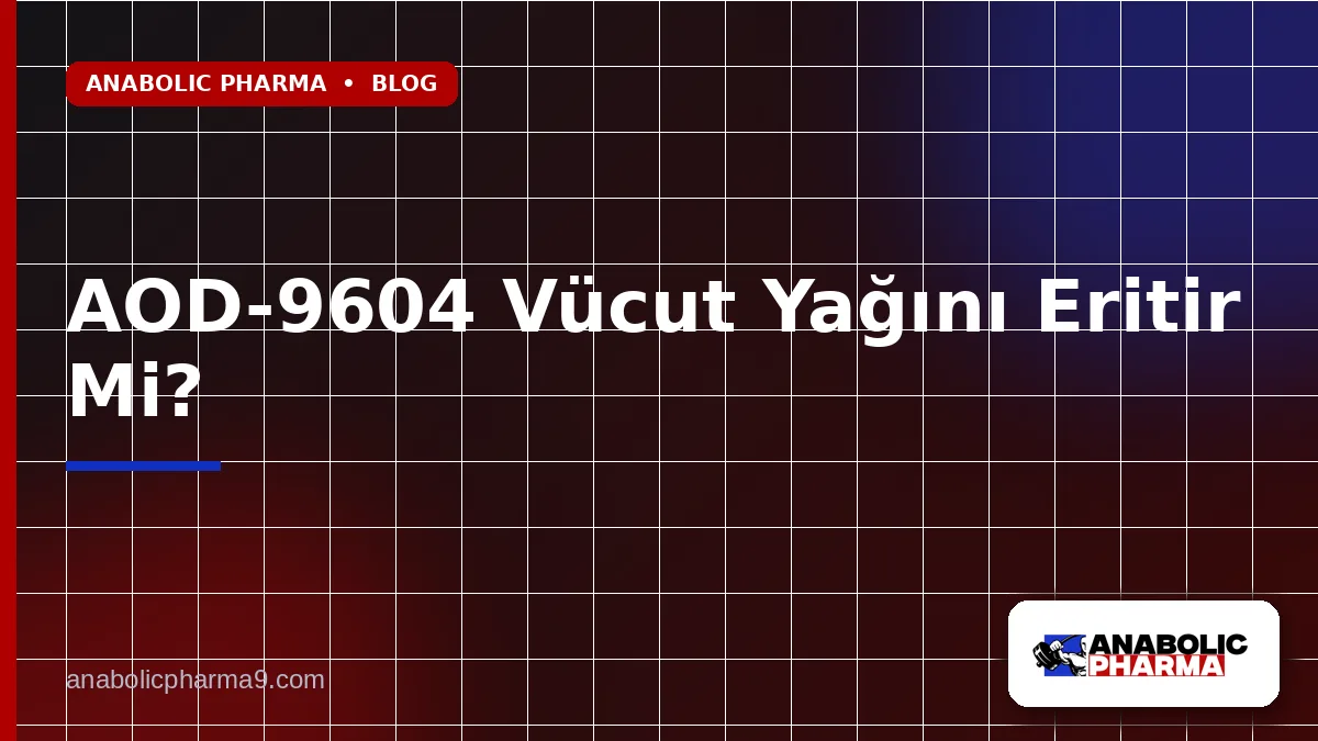 AOD-9604 Vücut Yağını Eritir Mi?