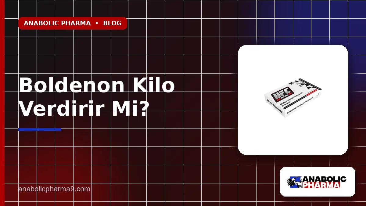 Boldenon Kilo Verdirir Mi?