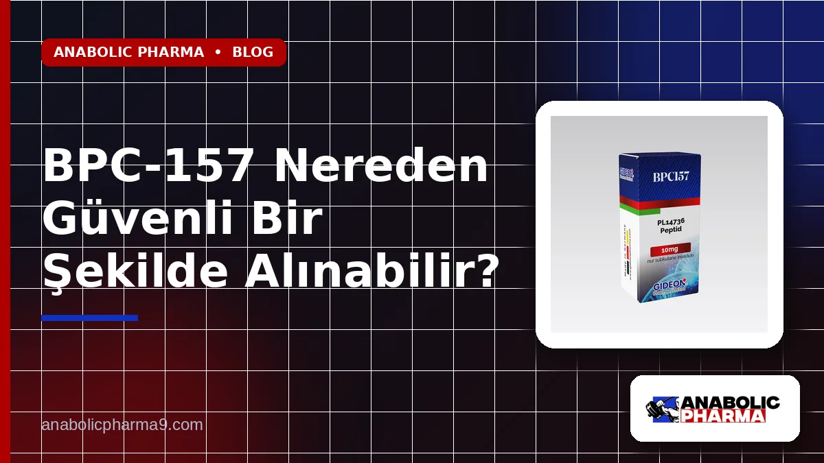 BPC-157 Nereden Güvenli Bir Şekilde Alınabilir?